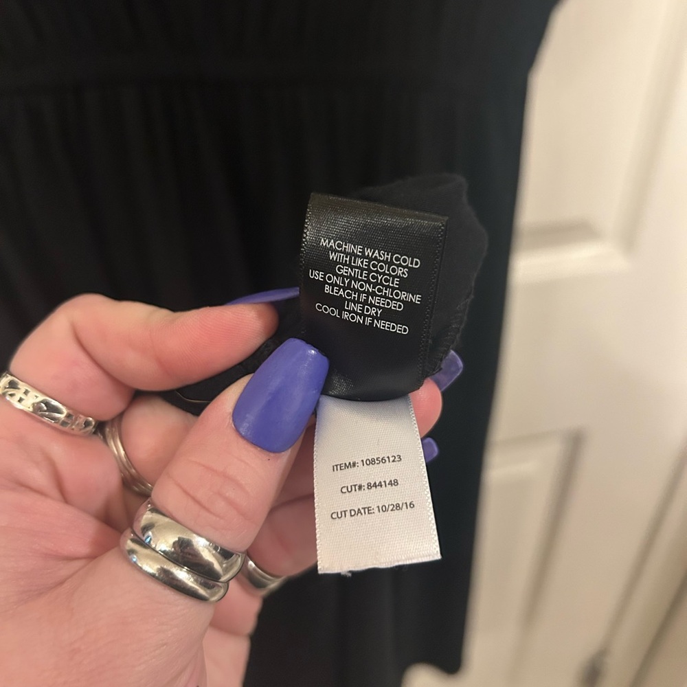 Torrid Black Dress with Lace Accents - Picture 5 of 5